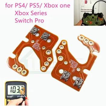 PS100 uchun PS4 PS5 kontrolleri uchun 3D Analog Stick Drift Fix adapter Xbox uchun PS 4 One Xbox series X S uchun NS pro Joystick kaliti uchun