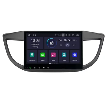 Cr-V uchun CRV uchun Honda uchun RoverOne 2012 + Android 9.0 Autoradio avtomobil Multimedia pleer Radio GPS navigatsiya Bosh birligi DVD yo'q