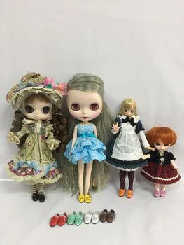 blyth Dolls poyabzal 2.8 sm blyth ,holala, AZONE ,1/8 bjd dolls uchun mos