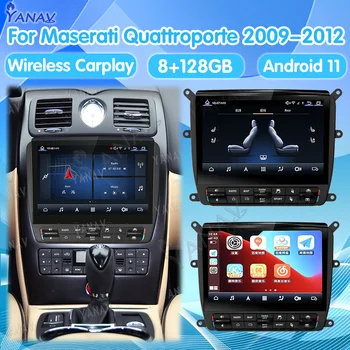 Maserati Quattroporte uchun Android 11 avtomobil radiosi 09-12 GPS navigatsiya avtomatik Multimedia pleer IPS ekrani 4G simsiz Carplay