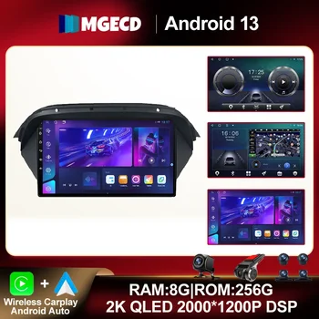 Honda Acura MDX 13 uchun Android 2007 - 2013 avtomobil radiosi RDS 4G LTE DSP navigatsiya GPS Video Multimedia simsiz Carplay Avto
