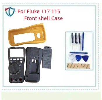 Fluke 117 115 Front shell Case Top sariq himoya Case shell burilish tugmasi, orqa batareya case uchun Original yangi Case uy-joy