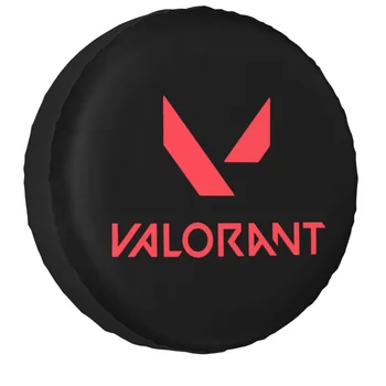 Suzuki Mitsubish suv chang-dalil avtomobil g'ildirak panellari uchun Game Valorant Logo ehtiyot balon qopqoqni yostig'i xalta 14