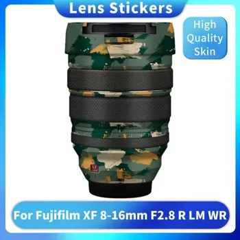 Fuji Fujifilm XF 8-16mm F2. 8 R lm VR tirnalishga qarshi kamera stiker paltosi uchun himoya plyonka tanasi himoyachisi teri qopqog'i