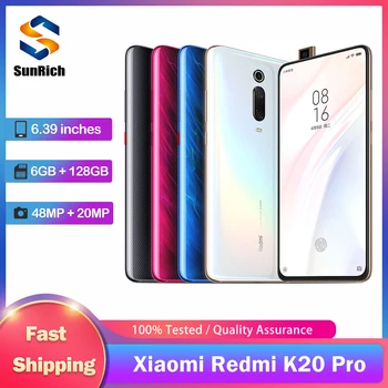 Original Xiaomi Redmi K20 Pro 4G mobil telefon Dual SIM 6.39 