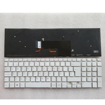 Sony Vaio SVF15 SVF152 SVF153 SVF154 9z uchun Ispaniya yangi SP laptop klaviatura.NAEBQ.00R SVF15N17CXB AEHK97001103A