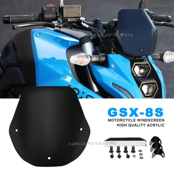Suzuki GSX-8S GSX 8S 2022 2023 uchun mototsikl Sport oynasi Visor shamol deflektori oynasi