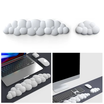 Cloud Shape bilak dam Pad PU moddiy kauchuk bazasi Xotira ko'pik uchun 100 tugmalar 87 tugmalar 68keys klaviatura Mousepad