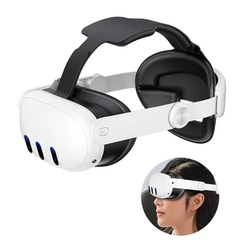 VR Bosh tasmasi Meta Quest 3 uchun qulay almashtirish boshi tasmasi VR aksessuarlari muqobil Bosh tasmasi ergonomik