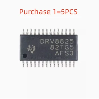 5pcs DRV8825PPR bipolyar Step vosita haydovchisi IC chip Encapsulation HTSSOP-28