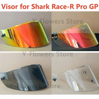 Shark RACE R PRO GP tezligi R Race uchun mototsikl Dubulg'a Visor-R Pro GP Lens Shield ko'zoynaklar shisha Aksessuarlar qismlari Moto slyuda