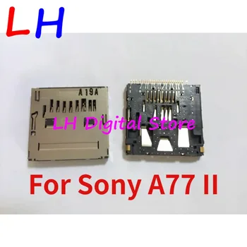 Sony A77II A77M2 SD Xotira kartasini o'quvchi ulagichi uyasi ushlagichi A77 Mark 2 II M2 Mark2 MarkII SLT-A77II SLT-A77M2 kamera uchun yangi