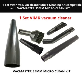 1 Vimk chang yutgich Micro tozalash Kit Vacmaster 35mm MICRO toza KIT bilan mos konusning tube Brush yoriq vositasi o'rnatish