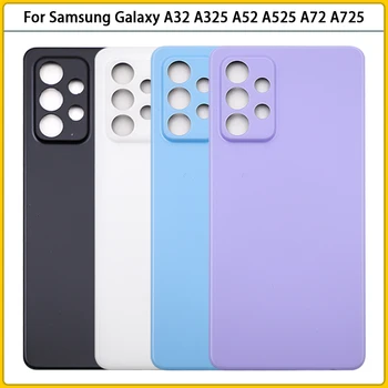 Samsung Galaxy A32 A325 A52 A525 A72 A725 zaxira qismi uchun orqa batareya qopqog'i orqa eshik korpusi paneli