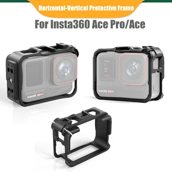 Insta360 Ace Pro Frame Cage uchun himoya sumkasi Insta360 Ace Action Camera aksessuari uchun tez chiqariladigan korpus himoya ramkasi