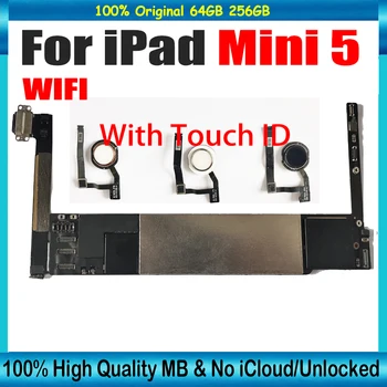 IPad mini uchun bepul iCloud A2133 anakart 5 iPad mini5 almashtirish uchun mantiqiy taxtalar ID hisobi yo'q