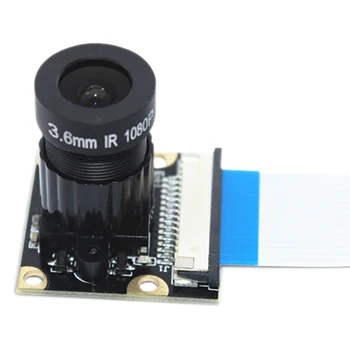 Kamera moduli 1080p 5 Million piksel 1.8 diafragma 75 Raspberry Pi uchun 5647/4b+uchun keng burchakli OV3 chipi