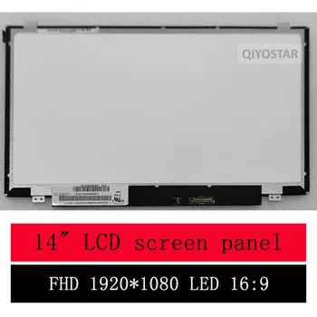 14.0 IPS Laptop LCD ekran Nv140fhm-N49 V8.0 V8.2 Lenovo ThinkPad uchun B140han04.2 mos E480 E485 E490 E495 1920x1080 30pin eDP
