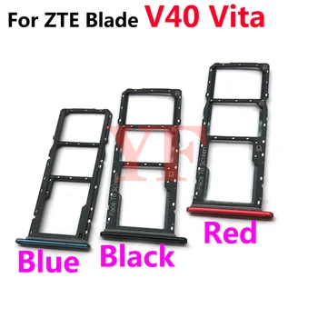 ZTE Blade V40 Vita V30 Vita V20 Smart V10 Vita Sim karta uyasi patnis sohibi Sim-kartani o'quvchi Socket zaxira qismlari uchun