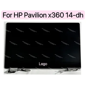 HP Pavilion x360 14-DH qator LCD ekran sensorli to'liq montaj uchun 14-DH1021NR 14-dh1021ne 14M-dh 14t-dh 14-dh0706nz to'liq bo'lmasiga