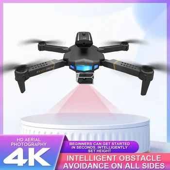 4K Drone KY609 12 daqiqa uzoq parvoz Davomiyligi vaqt 1800mAh batareya hayot HD Dual kamera Mini arzon VTOL RC
