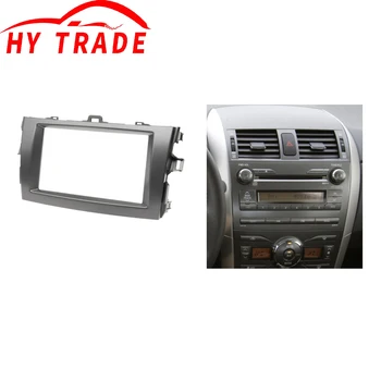 Hy Fasia Din Ganda untuk Toyota Corolla Audio Fasia Radio GPS DVD Stereo Panel CD Dash o'rnatish Kit bezak Bingkai no'xat