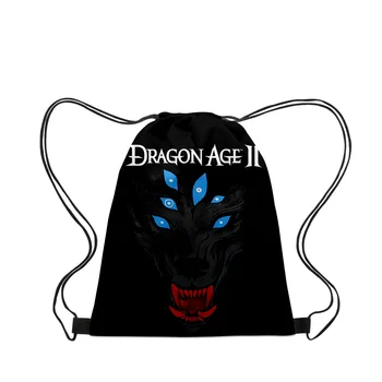 Dragon Age Dreadvolf sumkalari mato kanvas xom ipli sumka xalta ayollar / erkaklar dam olish uchun xalta