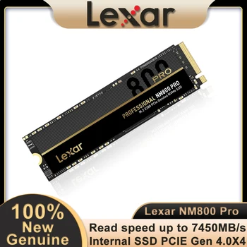 Lexar NM800 Pro SSD PCIE Gen 4. 0x4 M2 NVME 1.4 ichki qattiq Davlat haydash 512GB 1TB 2TB M. 2 SSD 2280 7500mb/PS5 uchun S qattiq Disk